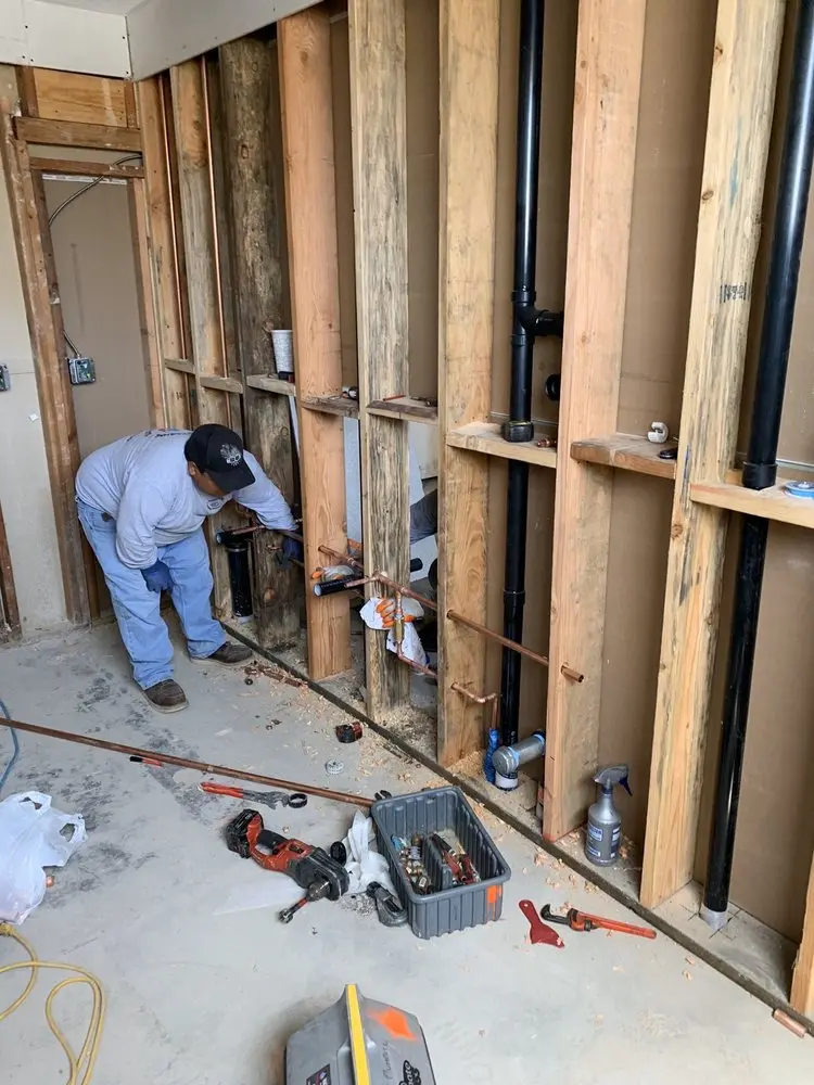 Commercial rough-in plumbing for Gas Line Repair in Firemans Park